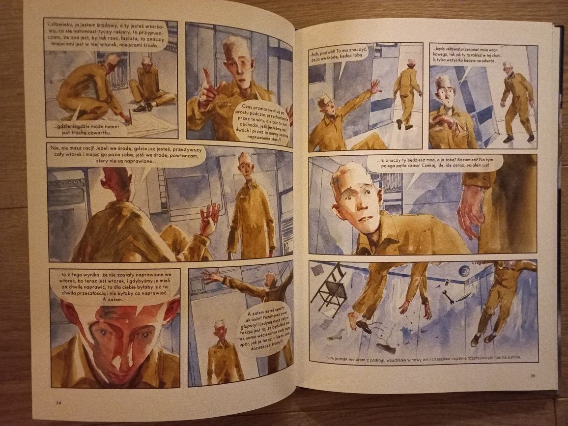 Podróż siódma Komiks Lem - JON J MUTH powieść graficzna
