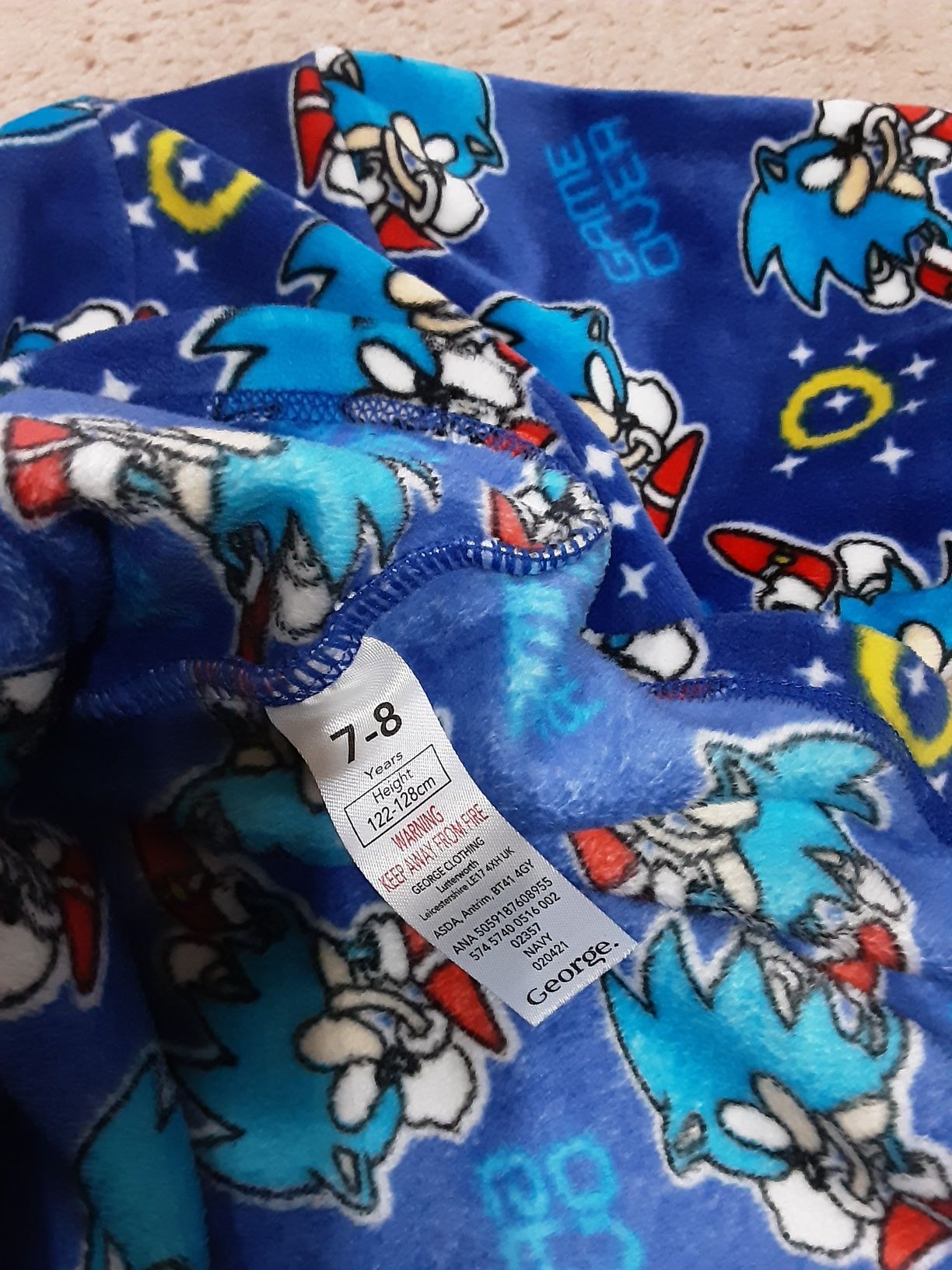 Bluzka Sonic 122/128