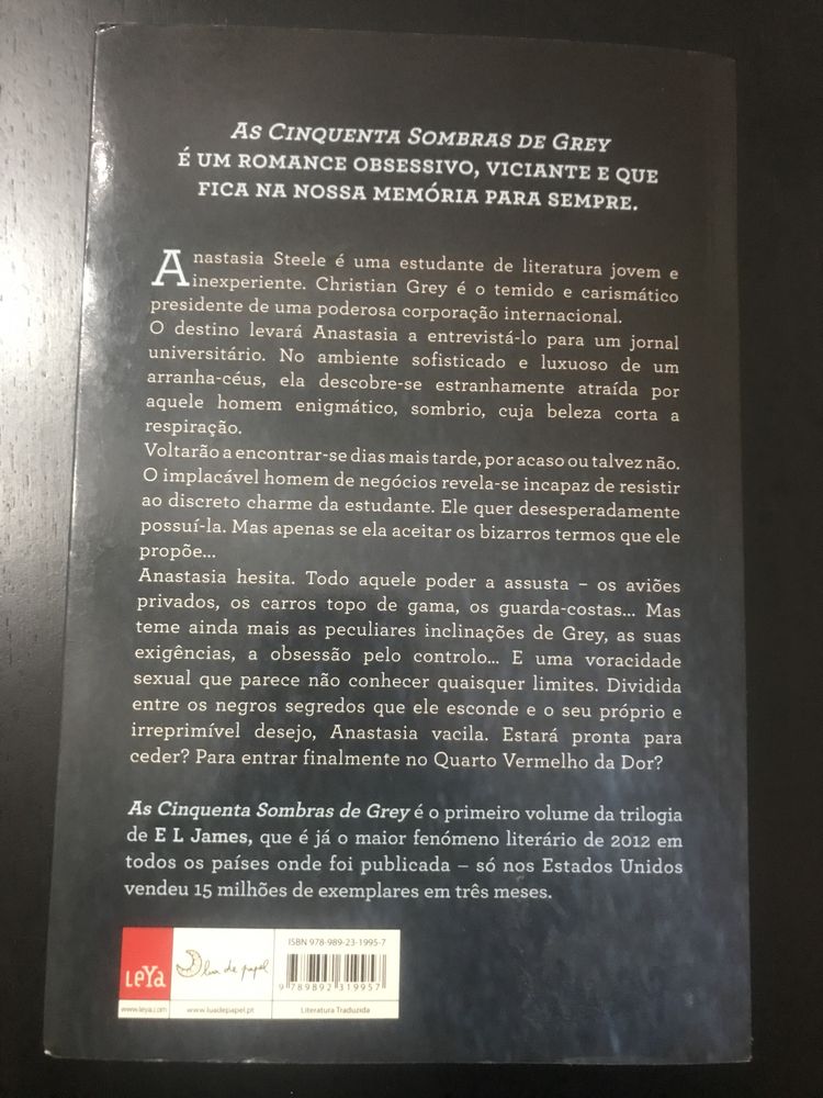 As Cinquenta Sombras de Grey