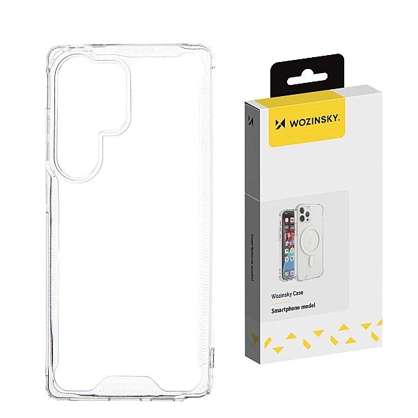 Etui Wozinsky Clear Corner Case na Samsung Galaxy S24 FE - przezroczys