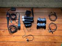 Comandos PS3, Microfones, Câmera, Playstation Move