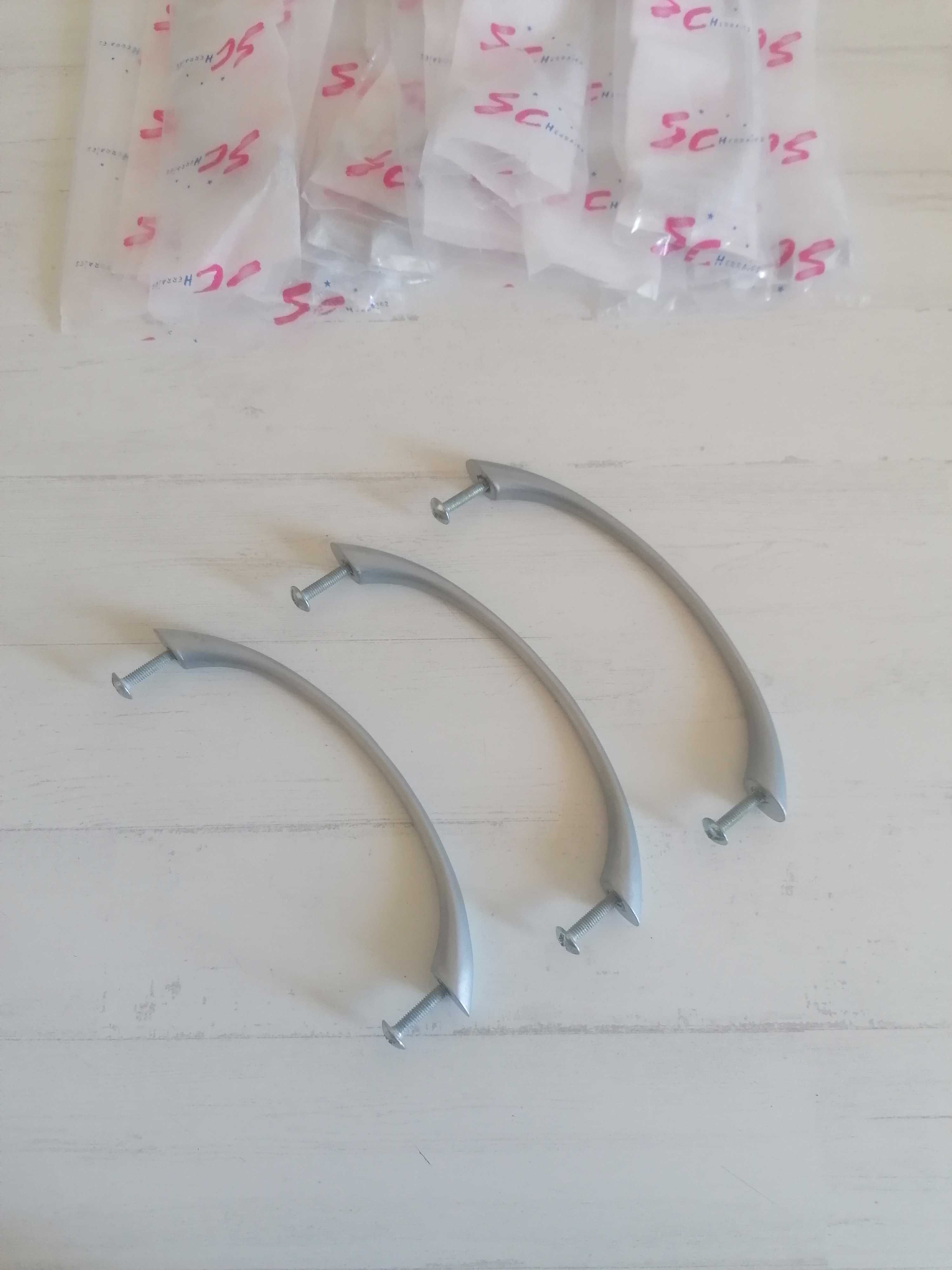 14 Puxadores Armários em Metal Alumínio 13cm Handles Pegas
