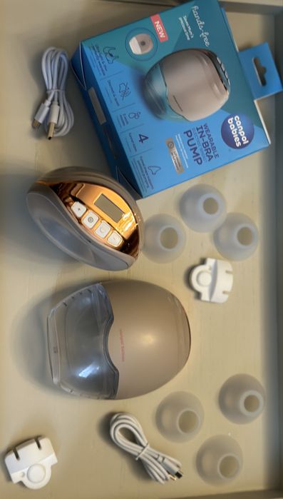 laktatory muszlowe Canpol babies Hands-Free na dwie piers