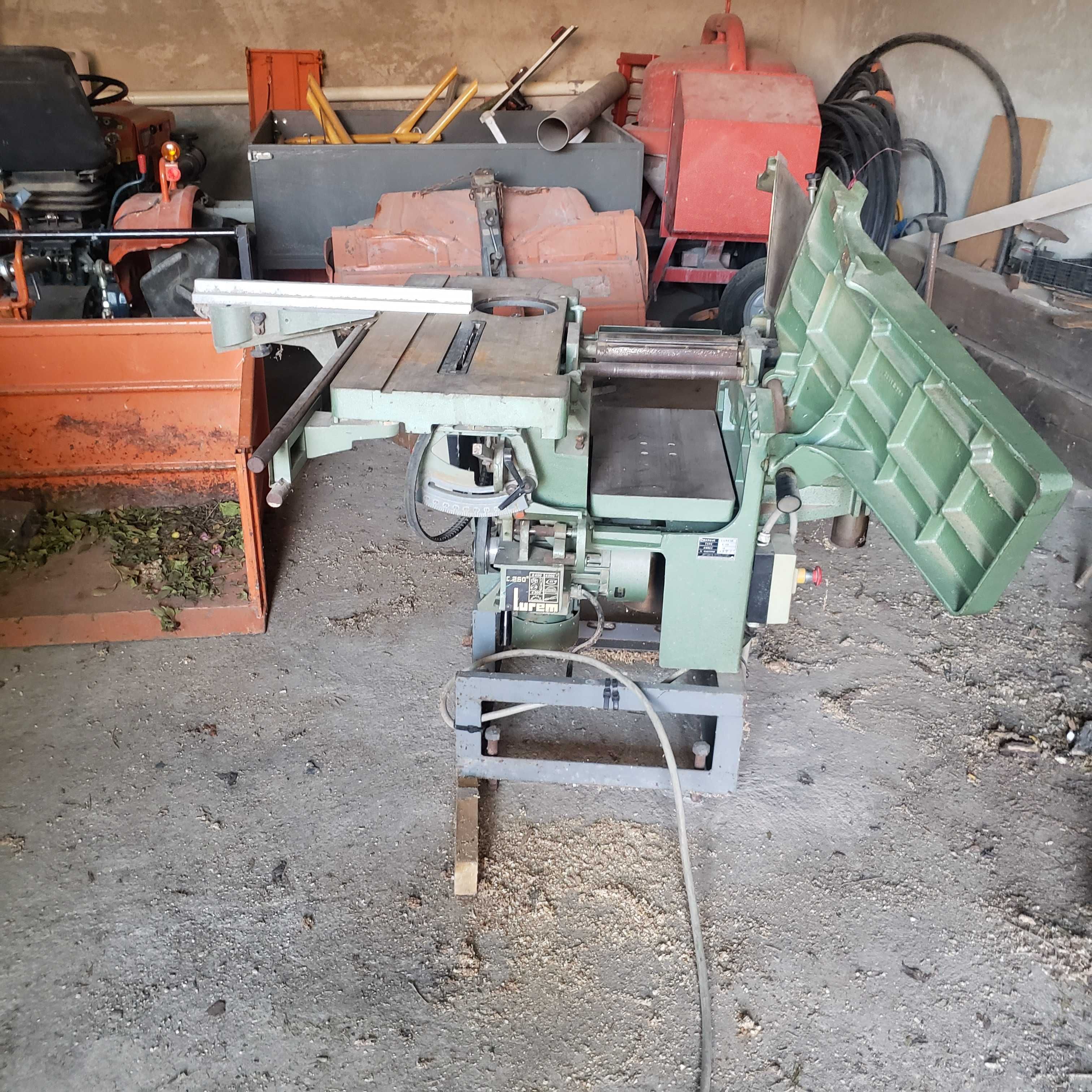 Máquina Combinada de Madeira Lurem C260 – 6 Operações – 380V – 1 800€