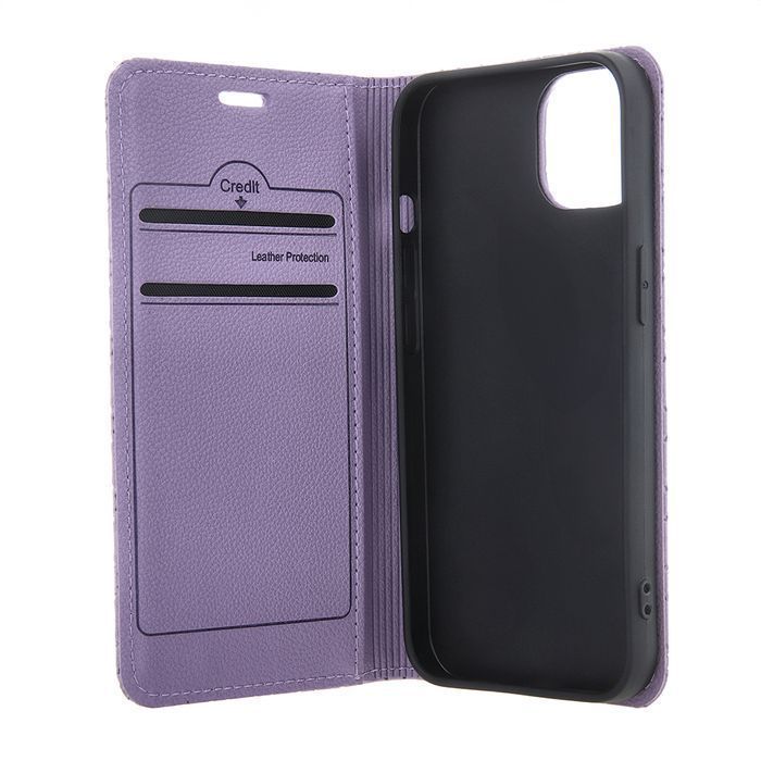 Etui Smart Caro Do Samsung Galaxy A34 5G Fioletowe