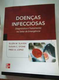 Livro médico Doenças infecciosas.