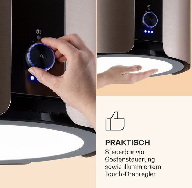 Острівна витяжка Klarstein Skyfall Smart Wi-fi