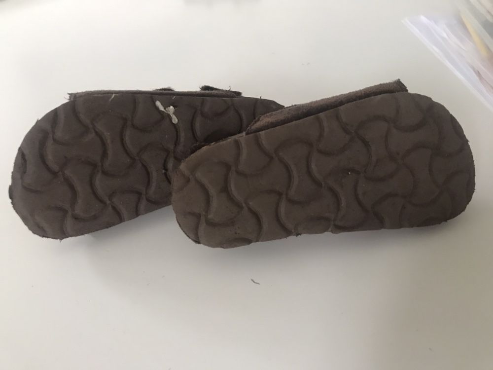 Sandały brąz korek H&M 23