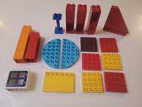 Płytka podstawa filar 4x4 4x8 klocki LEGO DUPLO