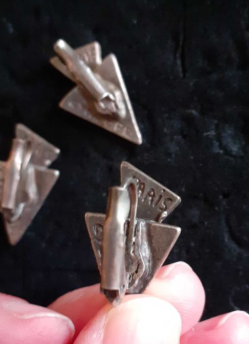 Brincos vintage anos 90 Cyclope Paris