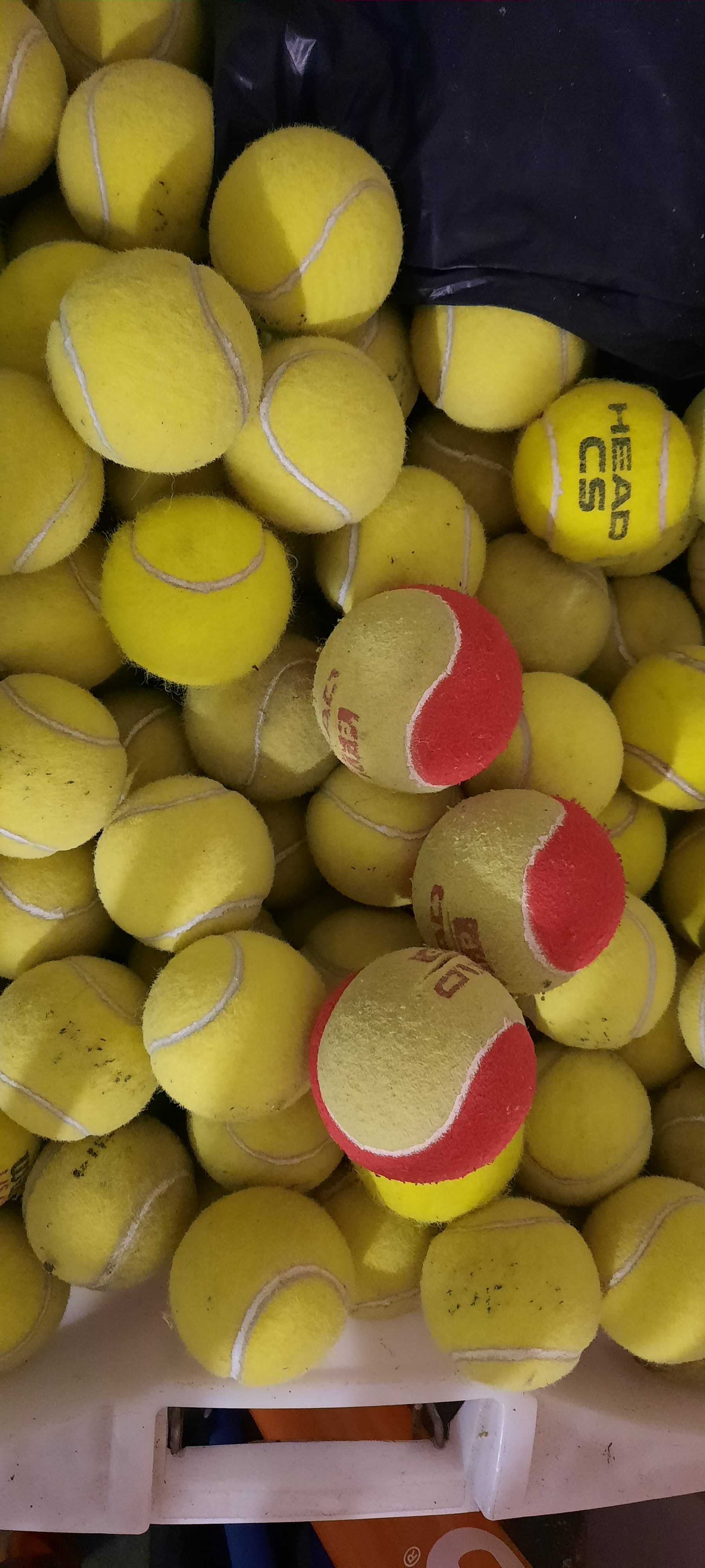 Bolas de ténis usadas