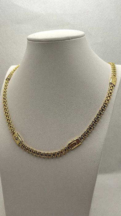 Łańcuch naszyjnik kajdan Galibardi Versace garibaldi