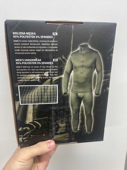 Термобілизна level 2 helikon tex Комплект Чорна L/M