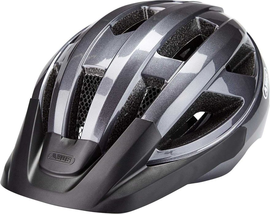 ABUS MACATOR AB-20 KASK Rowerowy dla dorosłych z Daszkiem M 52-58 cm