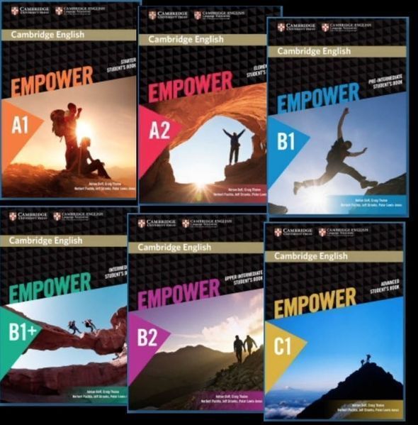 English Empower A1, A2, B1, B1+, B2, C1 Student's Book + Workbook