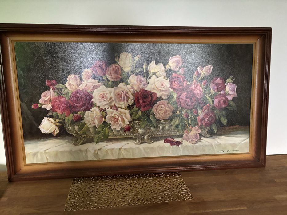 Obraz w drewnianej ramie