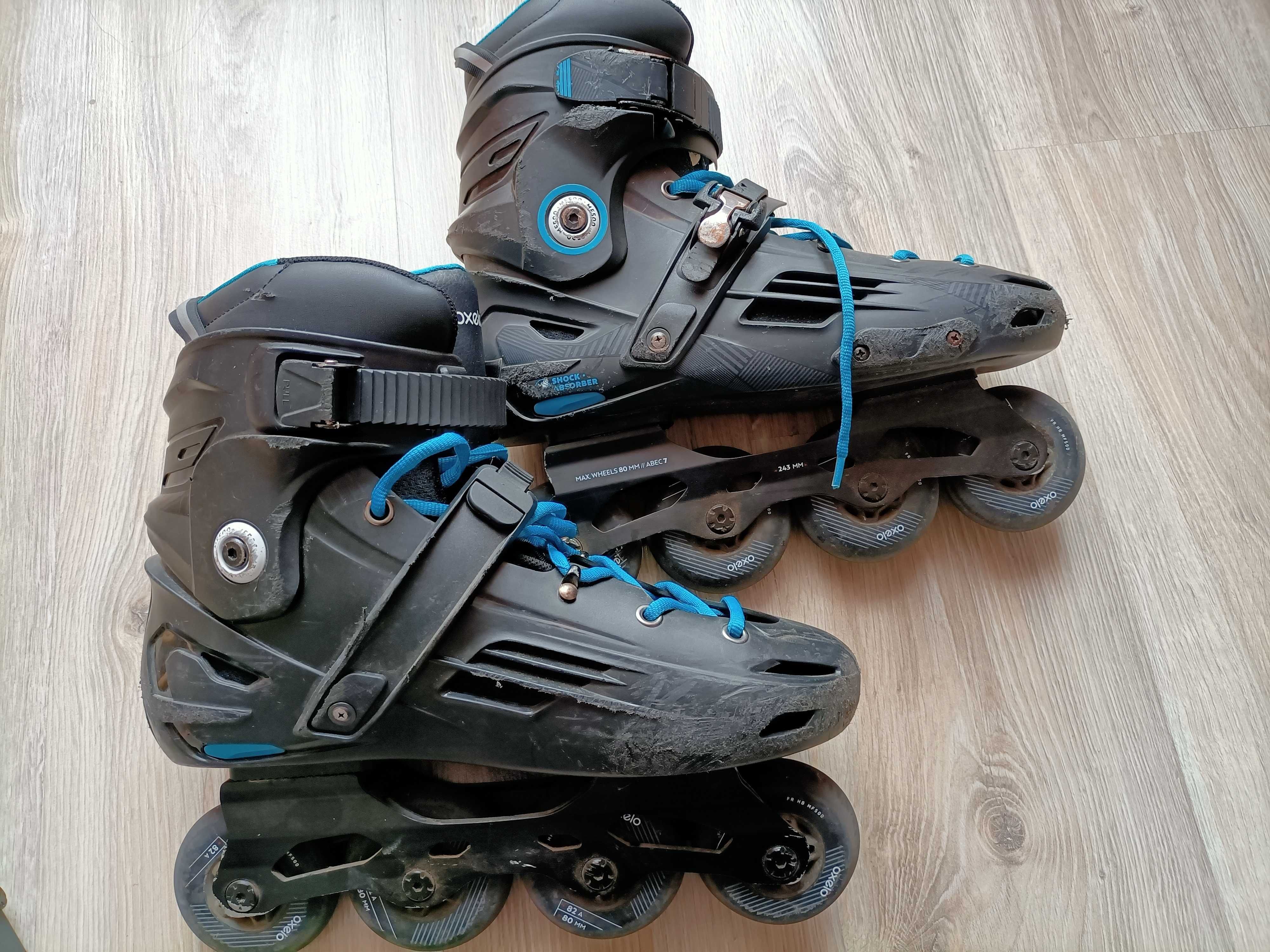 Rolki freeride Oxelo MF500 Hardboot roz. 45