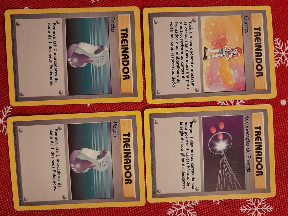 Cartas Pokemon (Treinador)