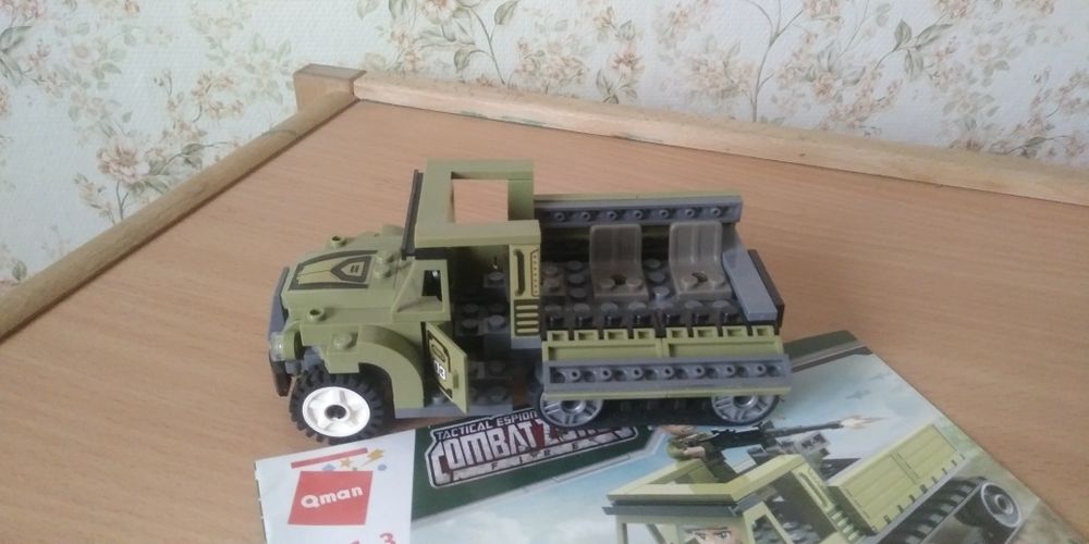 Лего военная тематика+детали 1.5 кг