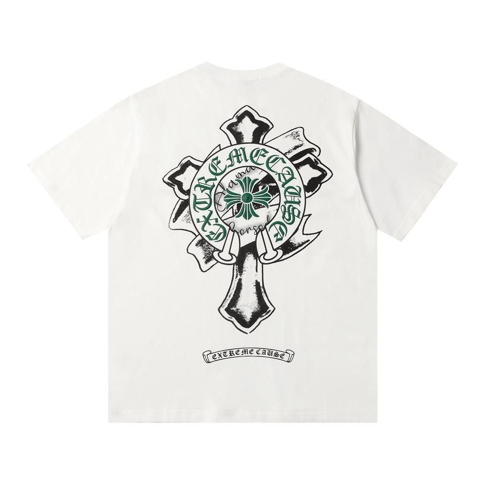 Футболка Chrome Hearts Logo унисекс Хром Хартс с крестами новинка 2025
