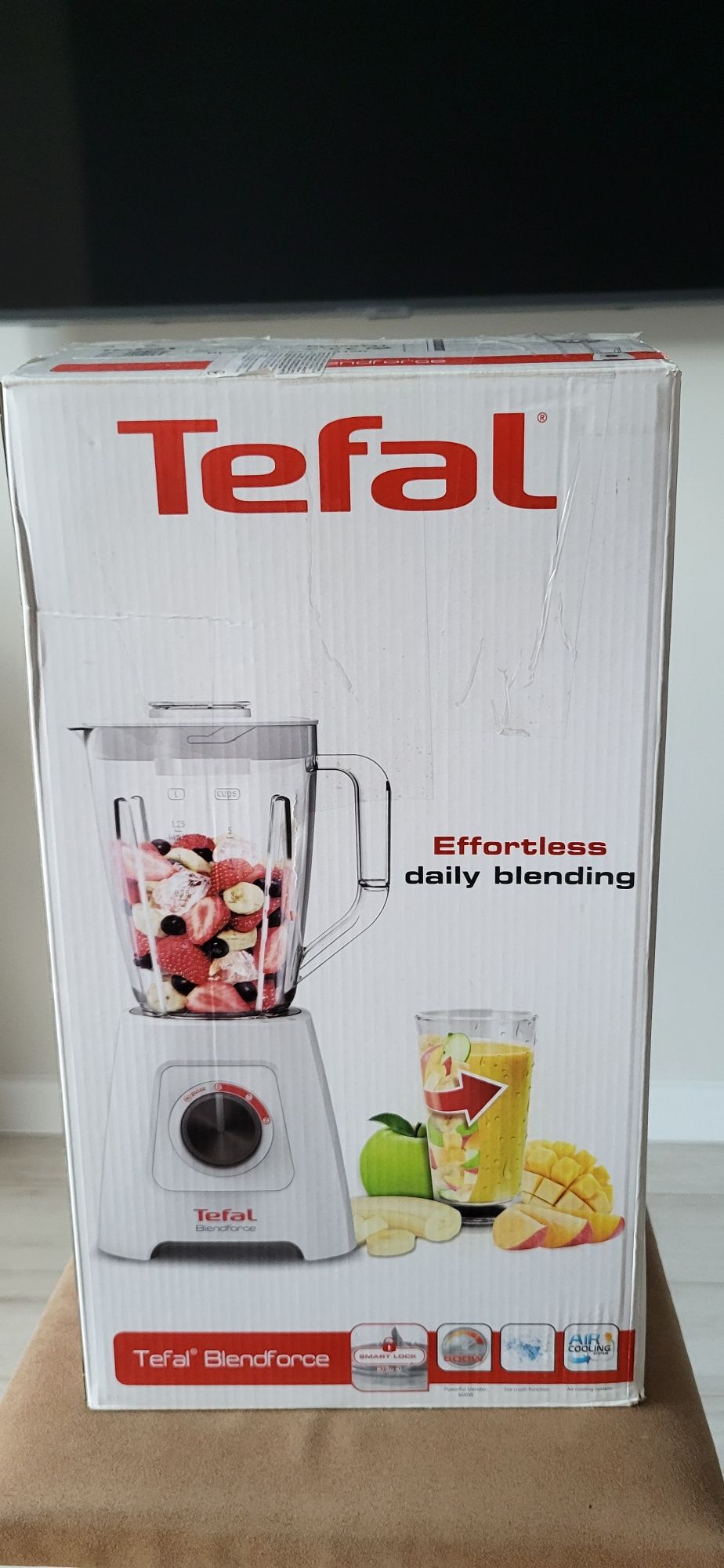 Блендер стаціонарний Tefal Blendforce BL 42013ⁿ1, новий
Подрібнює лід