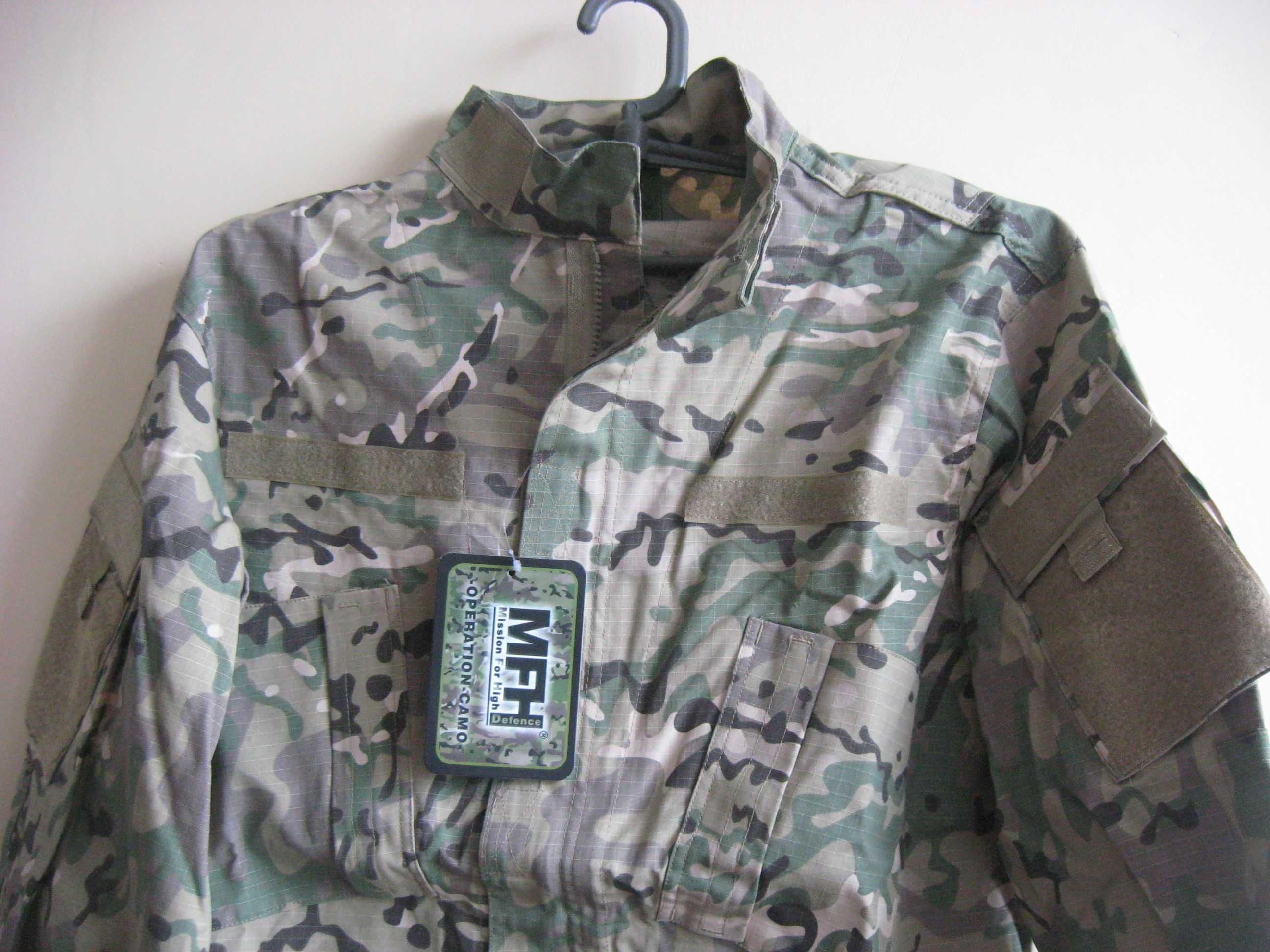 Куртка боевой униформы Rip Stop мультикам 100% хлопок