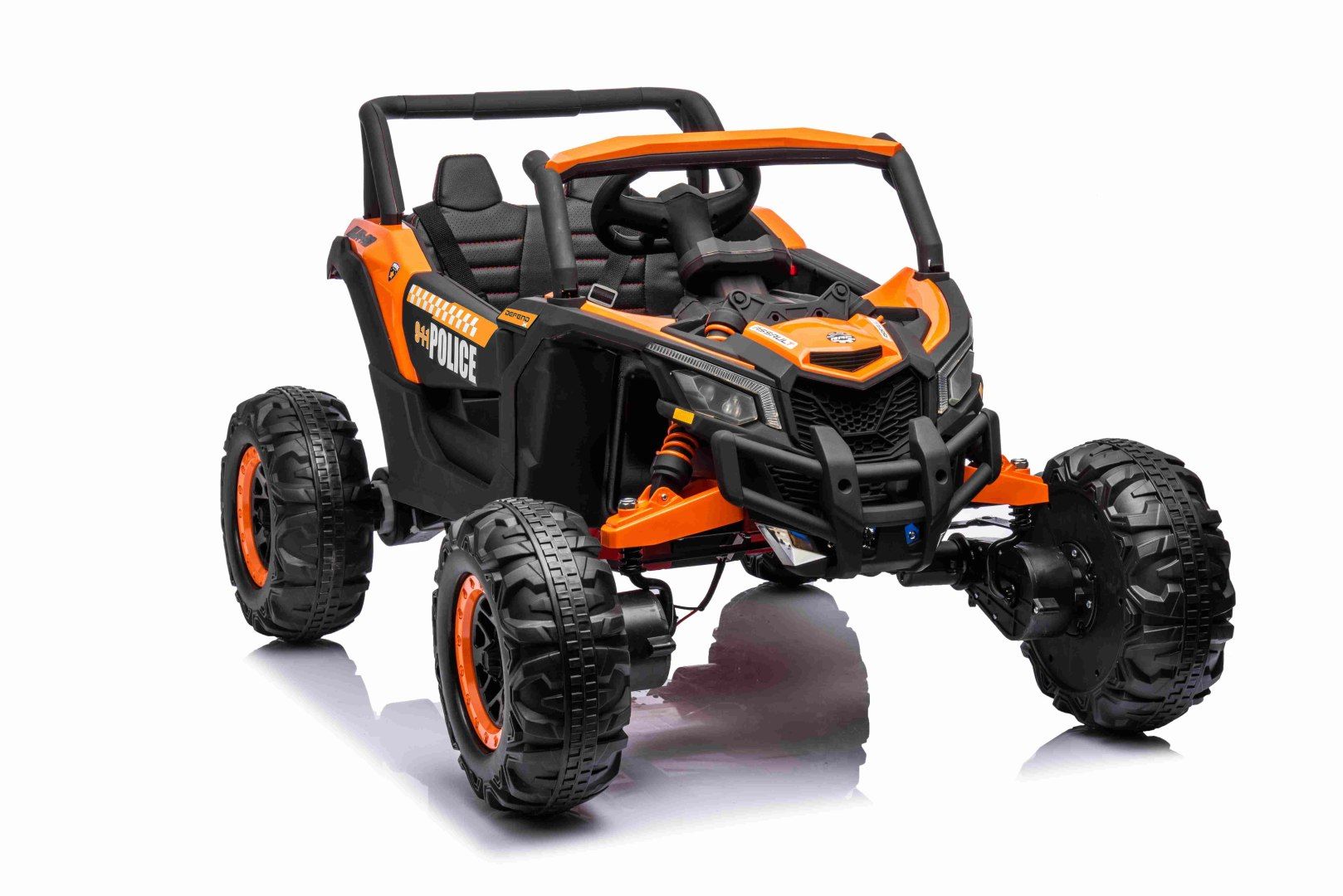 4x4 Auto na akumulatorBuggy ATV Defend 4x4 Pomarańczowy