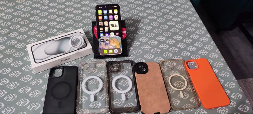 Iphone 15plus, stan bdb, duzo dodatkow