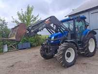 New Holland TS110A Sprowadzony*2004rok*Tuz*Tur+Widły*Miękka Oś Kabina