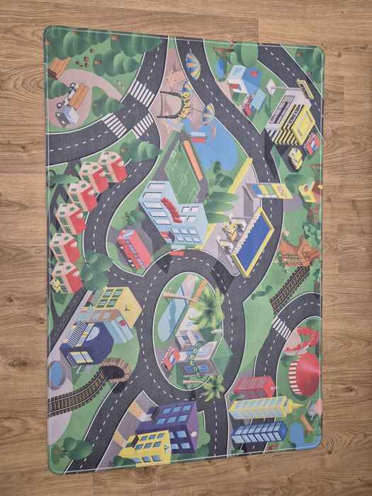 Dywan dziecięcy ulice 100cm x 150cm