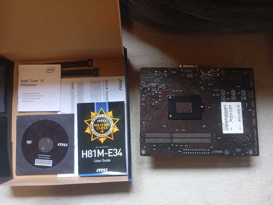 motherboard msi + processador i5