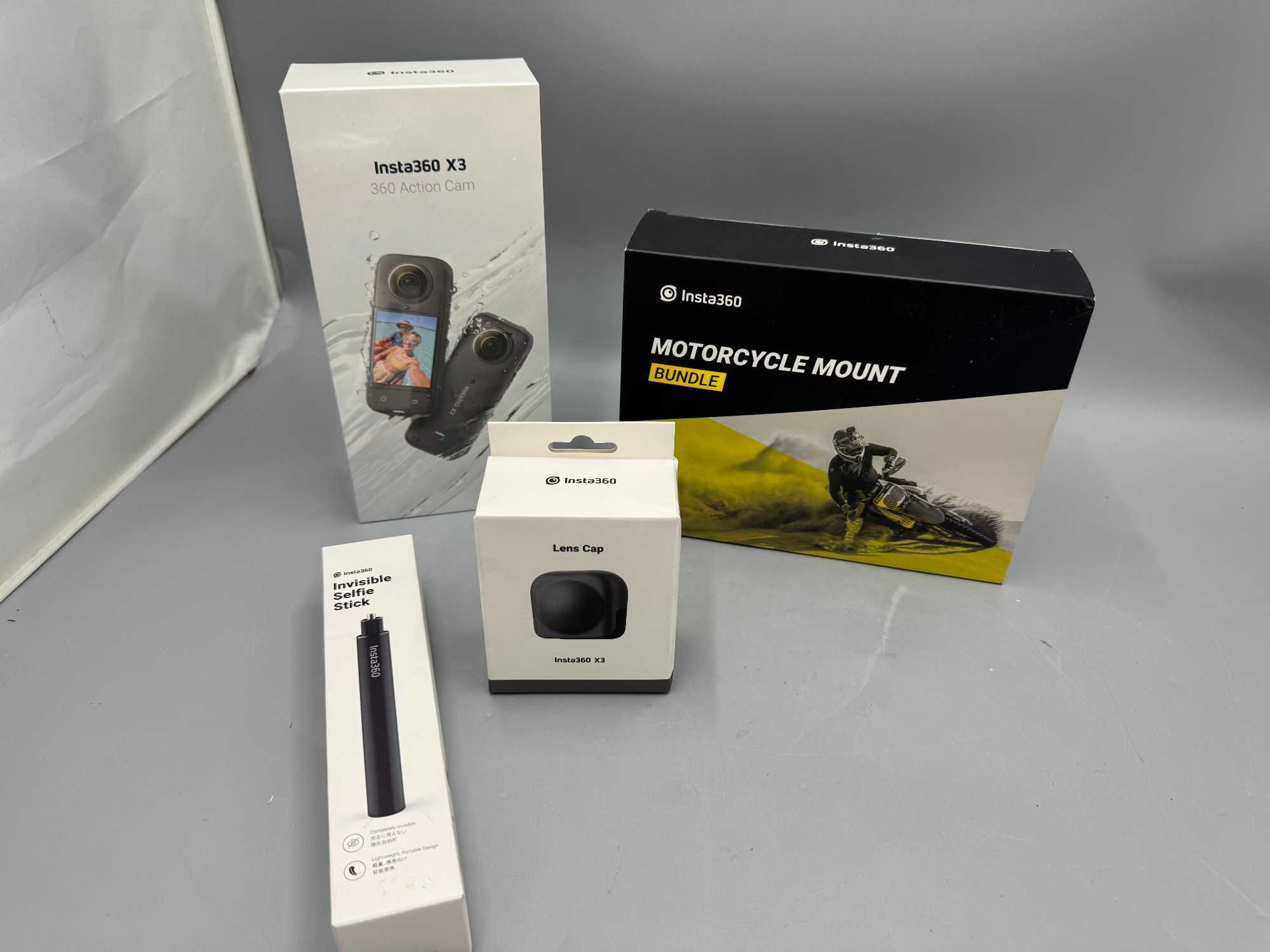 Insta360 X3 | Kamera 360 Stopni 5.7K Mega Zestaw Komplet No