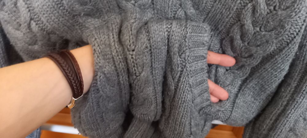 Szara bluza wełna!