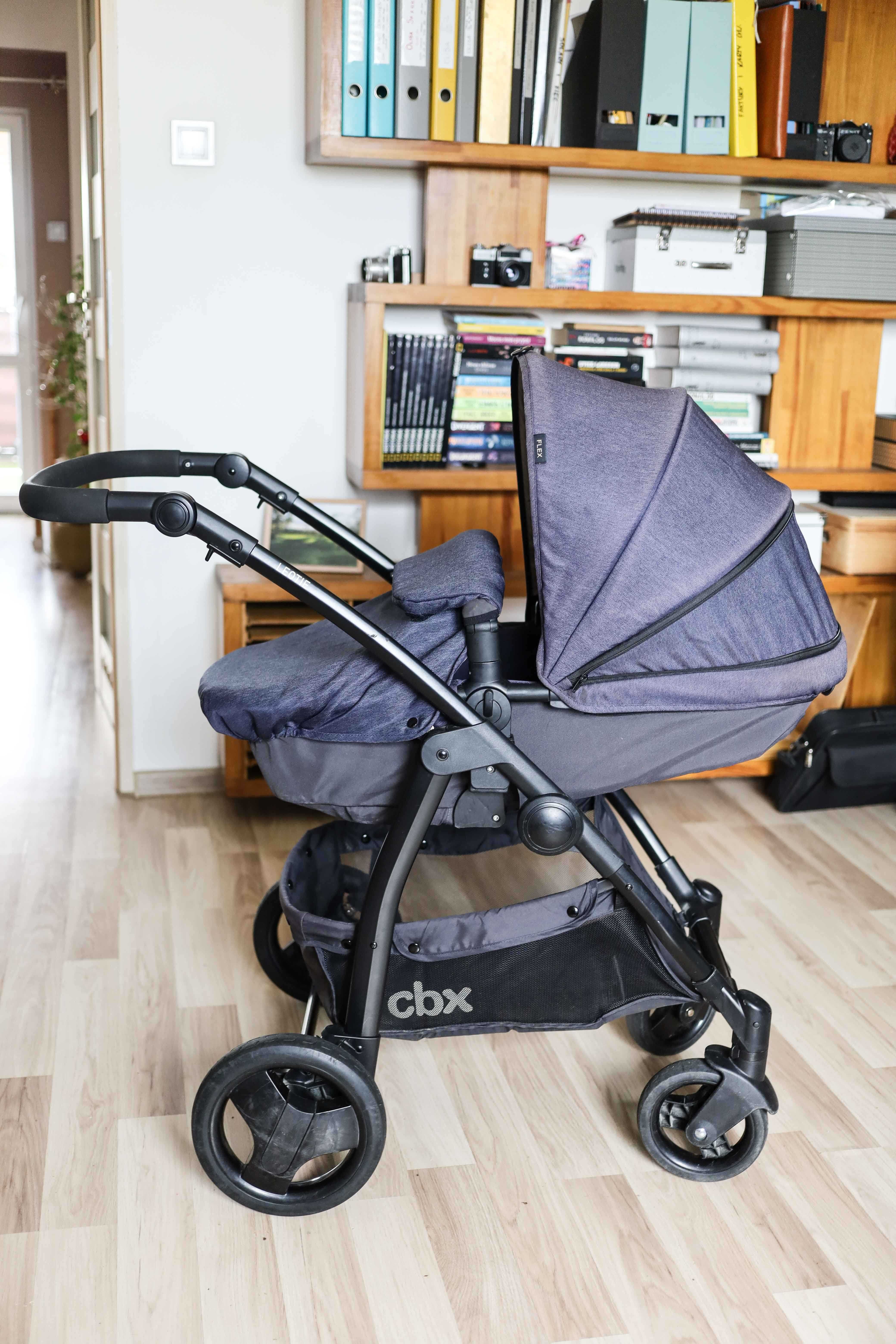 Wózek 2w1 Cybex Leotie Flex Głęboko Spacerowy