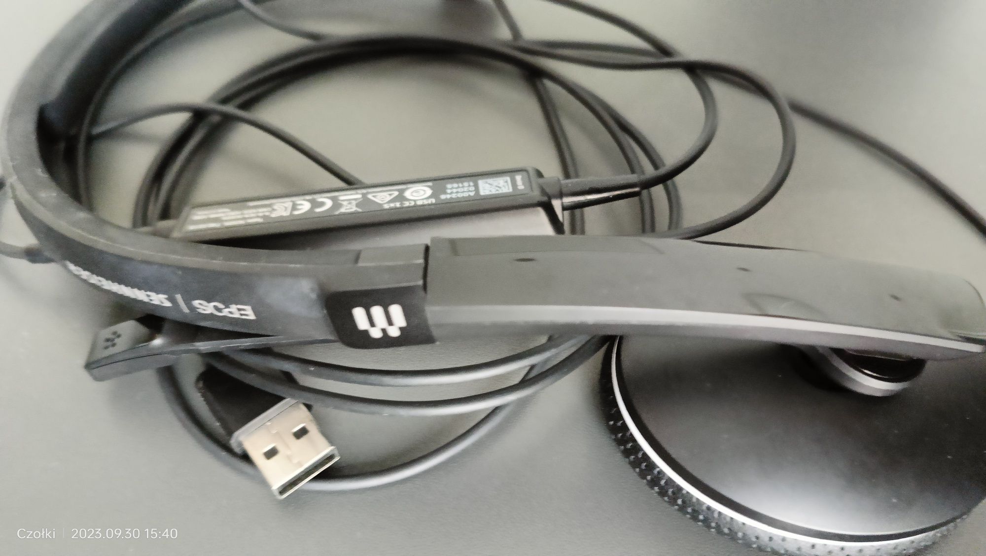 Słuchawka USB z mikrofonem Sennheiser USB CC1x5