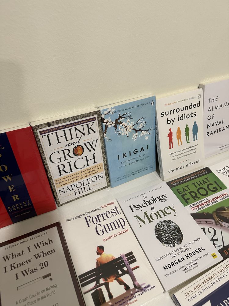 Livros em Inglês selados