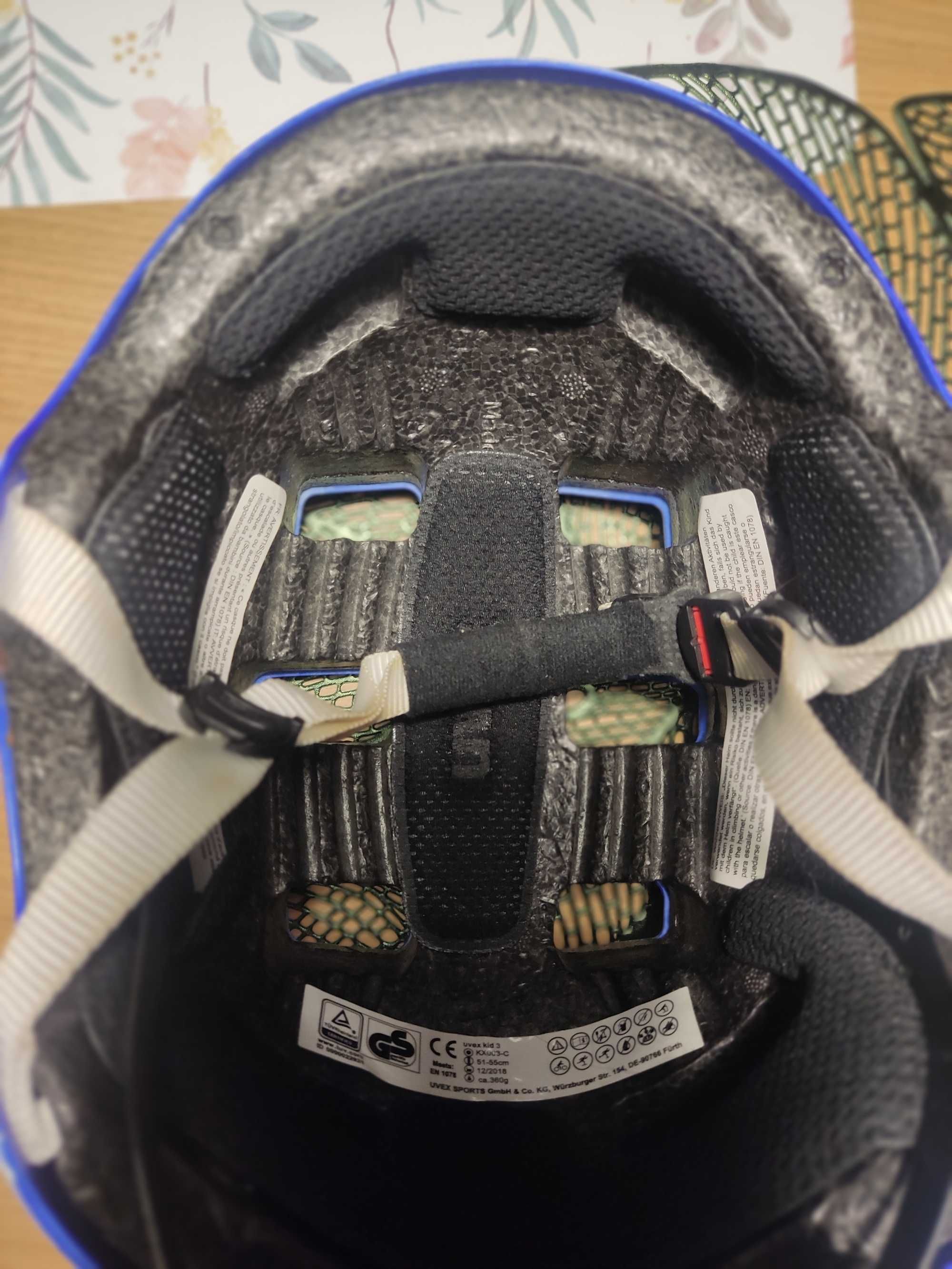 Kask Uvex kid 3 r. 51-55
