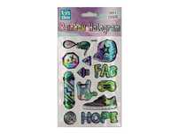 Naklejki Rainbow Hologram 12 Sztuk