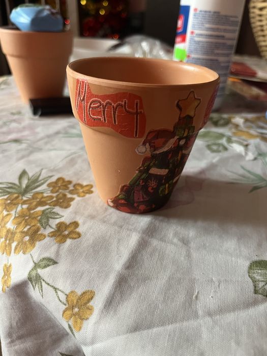 Vaso com vela de cheiro