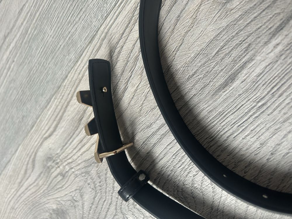 Pasek czarny michael kors 110 cm nowy