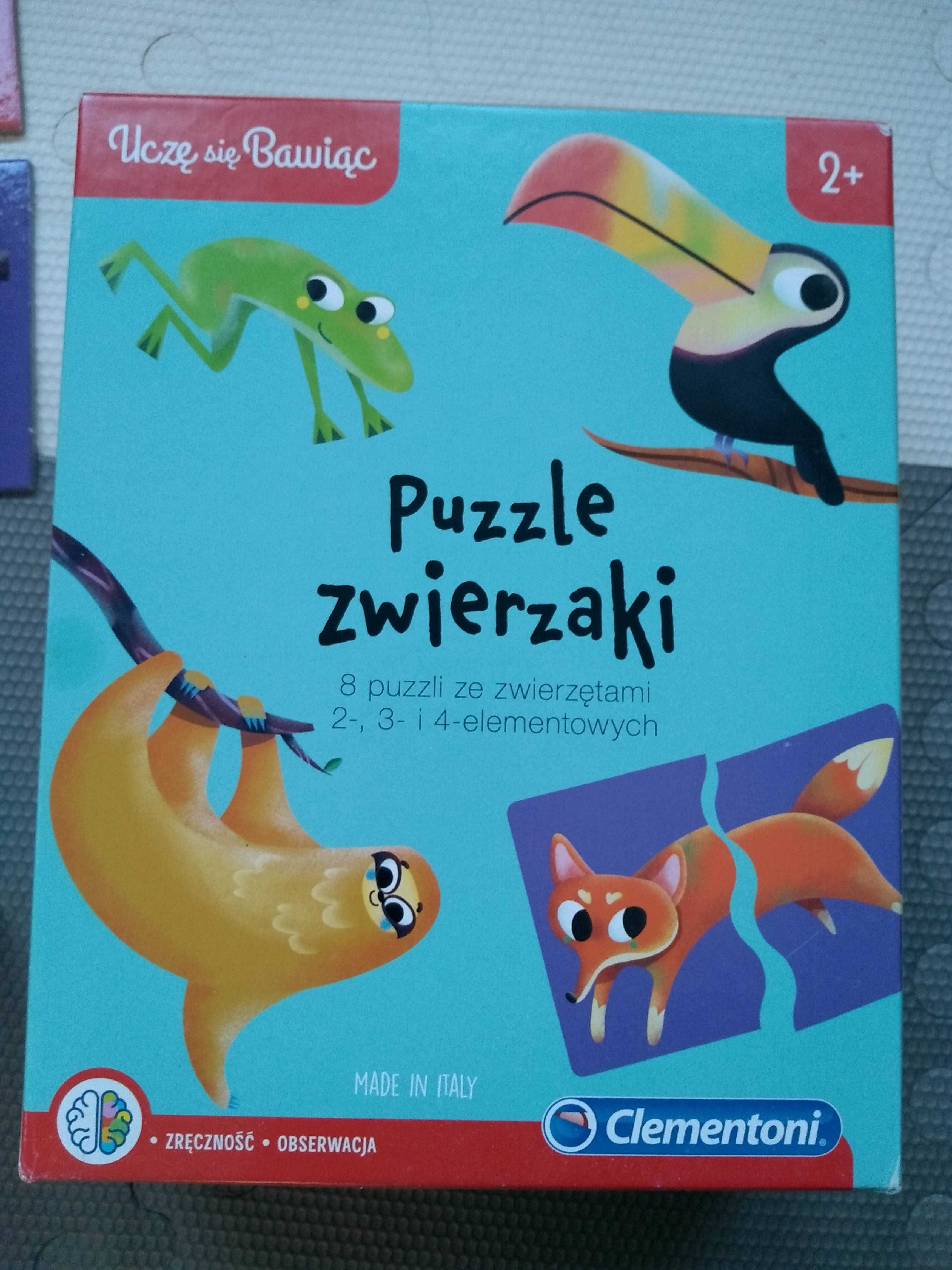 Puzzle Zwierzaki +2 Clementoni