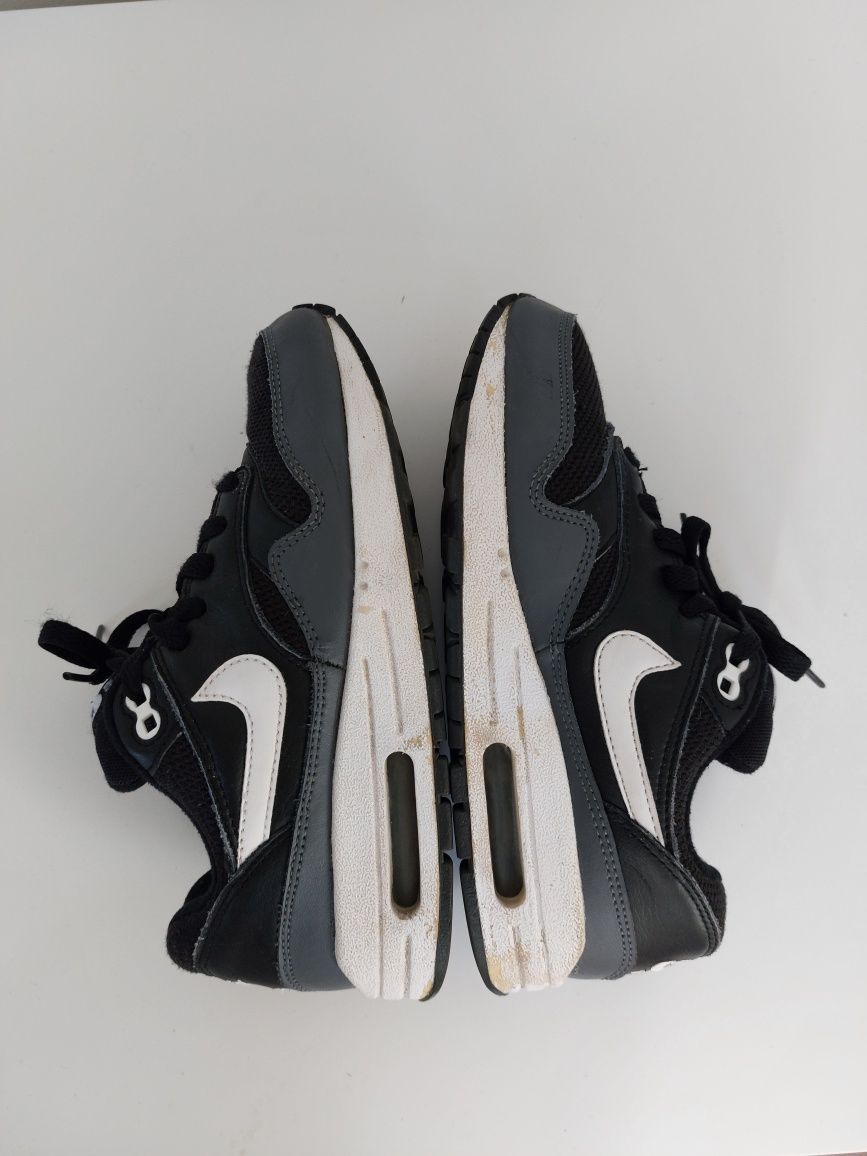 Buty NIKE AIR MAX 1 unisex eur 36  23 cm czarno szaro białe