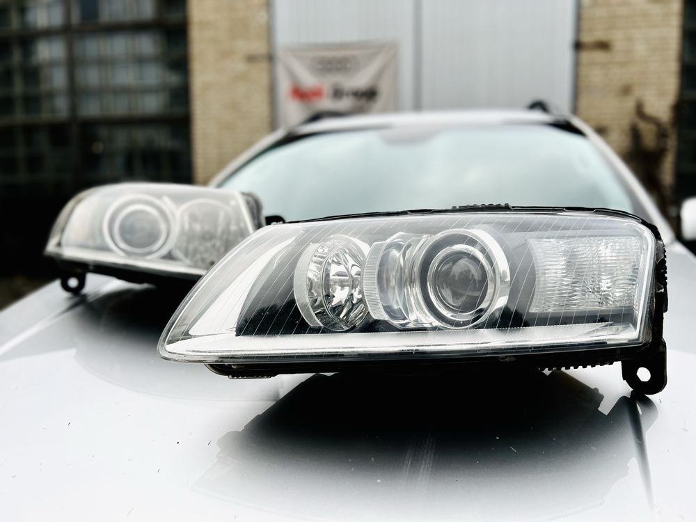 Фари Передні Ксенон Права Ліва Xnenon Audi A6 C6 Розборка Ауді Шрот