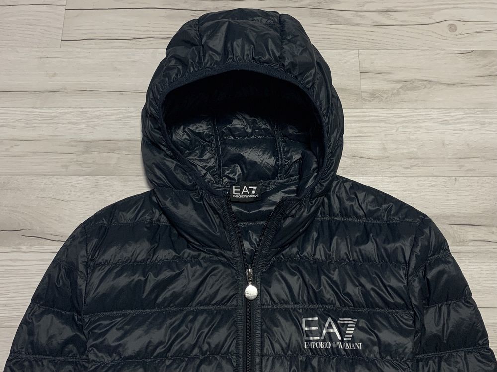 Emporio Armani_EA_Kurtka Meska Pikowana Puchowa Kurtka_S