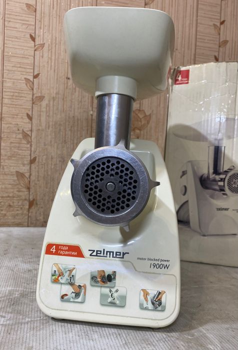 М'ясорубка → Zelmer MM1200.84 на 1.9 кВт. + ШИНКОВКИ | Польща.