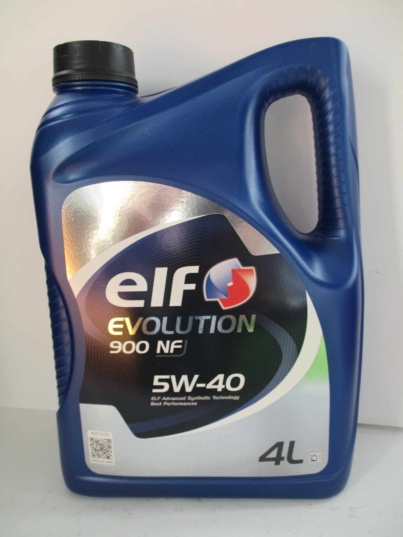 Elf 5W40 Evolution 900 NF 4L API: SL/CF; ACEA: A3/B4
