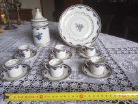 Conjuntos em porcelana pintados à mão por Francisco Vidal