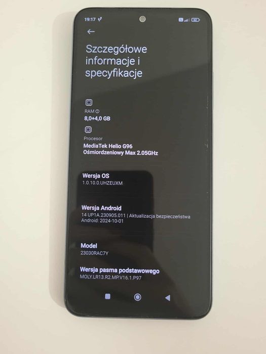 Xiaomi Redmi Note 12S stan IDEALNY