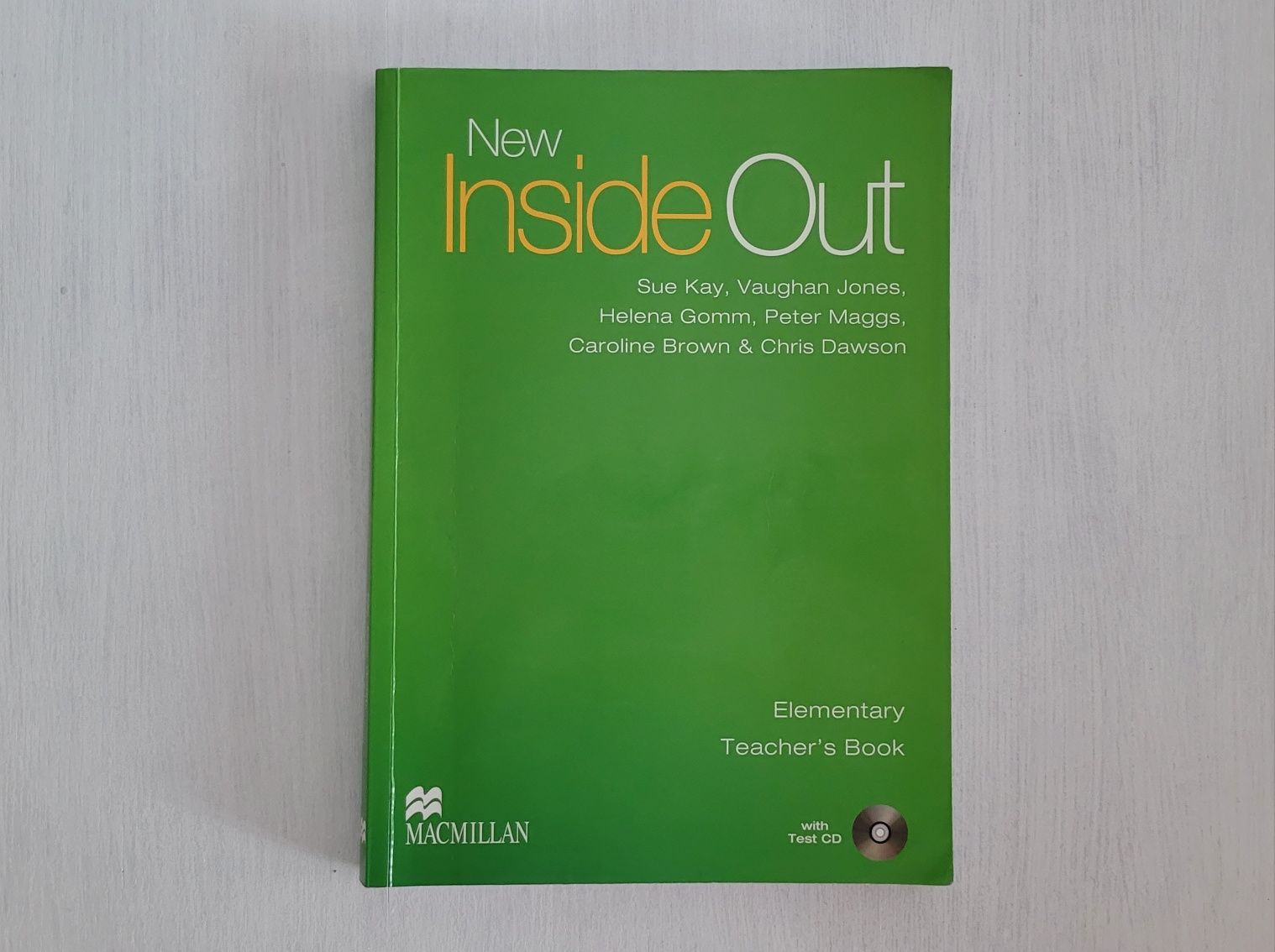 New inside out Elementary Teacher's Book Macmillian podręczik plus cd