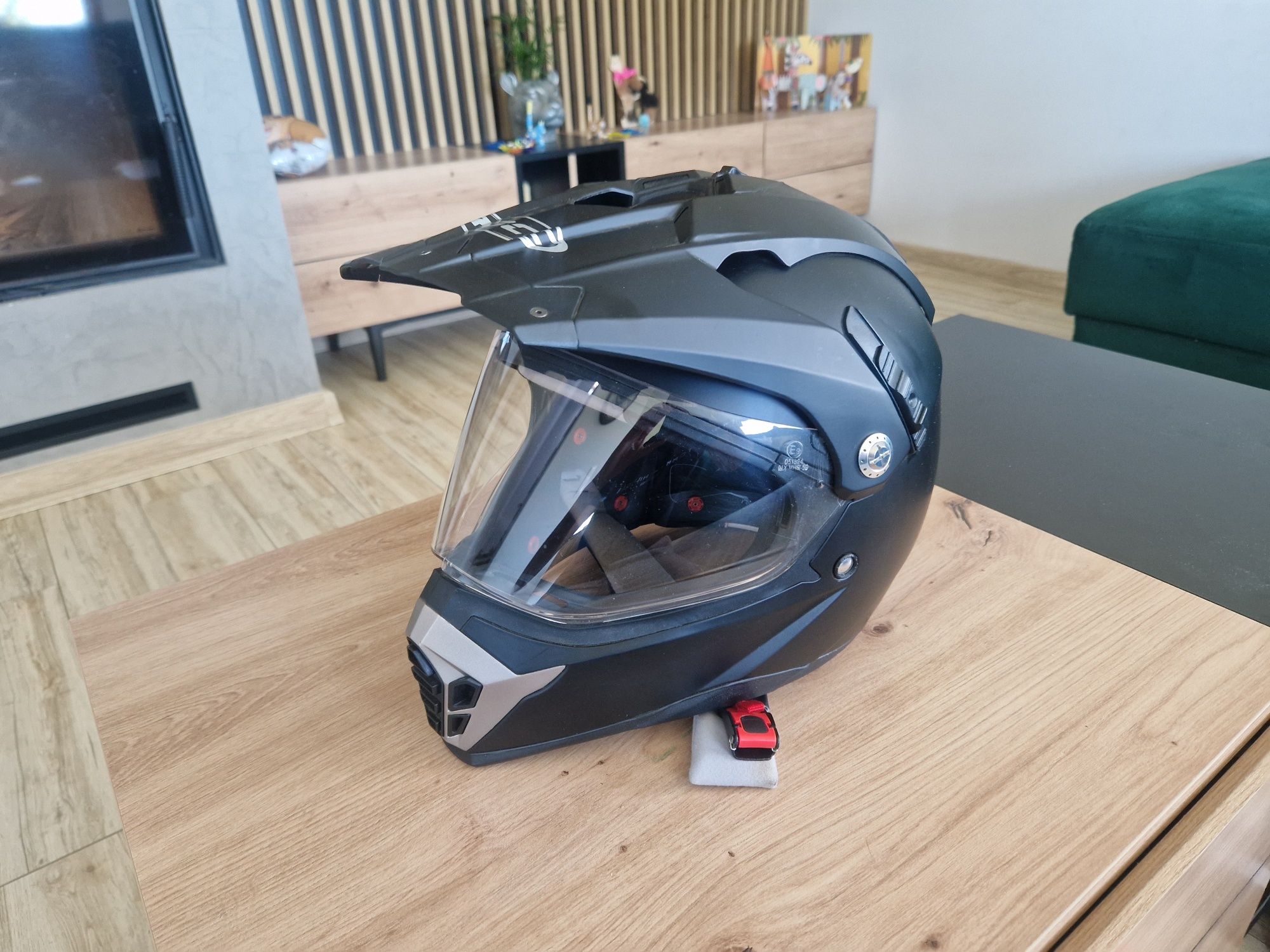 Kask motocyklowy cross na quad ROCC rozmiar L